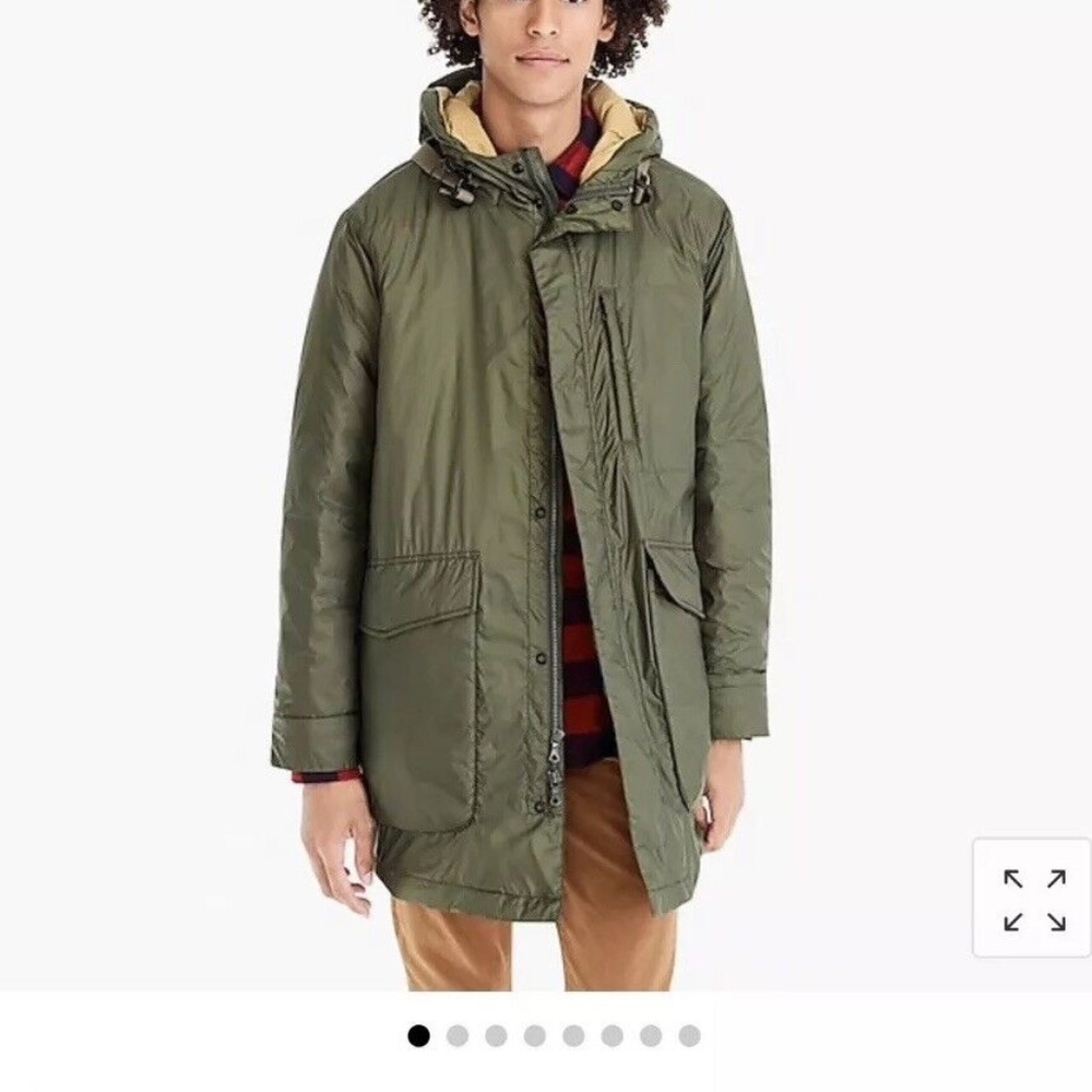 Wallace & Barnes lightweight packable parka w/ eco-friendly Primaloft